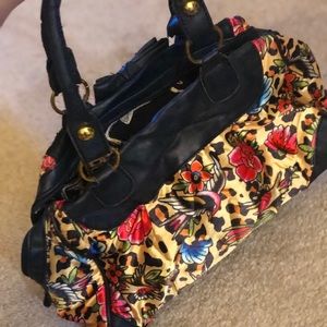 Iron fist American traditional leopard purse